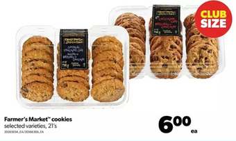 Real Canadian Superstore Farmer's market cookies offer