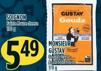 Marché Adonis Monsieur gustav gouda cheese offer