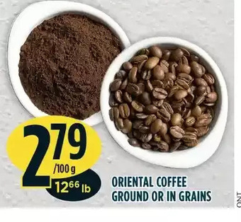 Marché Adonis Oriental coffee ground or in grains offer