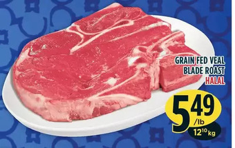 Marché Adonis Grain fed veal blade roast offer