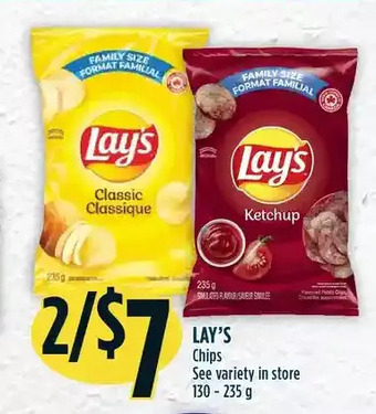 Marché Adonis Lay's chips offer