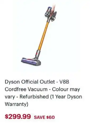 Best Buy Dyson Official Outlet offer