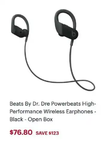 Best Buy Beats By Dr. Dre Powerbeats High Performance Wireless Earphones offer