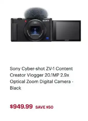 Best Buy Sony Cyber offer