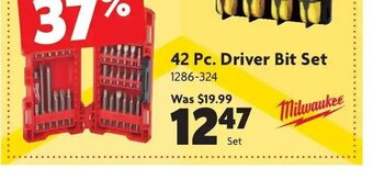 Home Hardware 42 Pc. Driver Bit Set offer