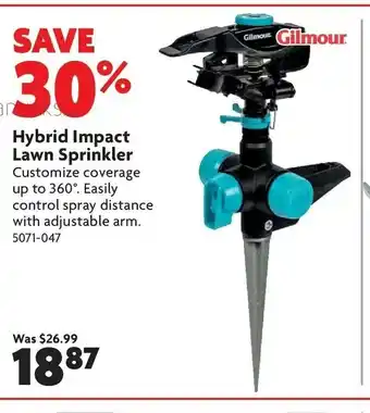 Home Hardware Hybrid Impact Lawn Sprinkler offer