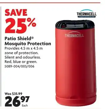 Home Hardware Patio Shield Mosquito Protection offer