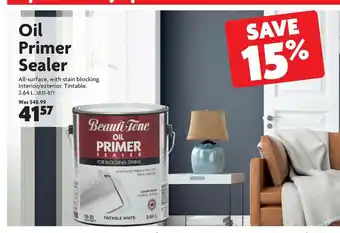 Home Hardware Oi Primer Sealer offer