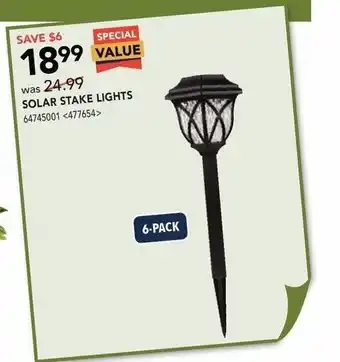 RONA Solar Stake Lights offer