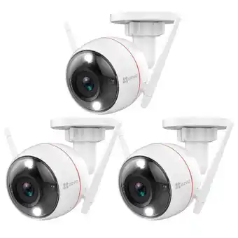 Best Buy Ezviz wireless security camera 2k wifi 3pcs spotlight surveillance & active defense, smart home ai human detection & diy secu offer