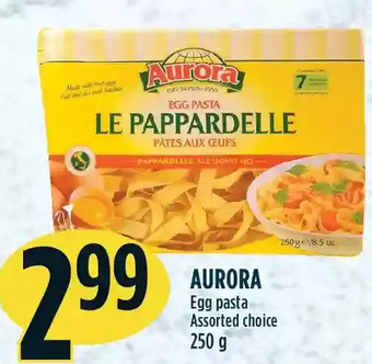Marché Adonis Aurora egg pasta offer