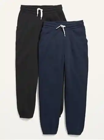 Old Navy Vintage gender-neutral jogger sweatpants 2-pack for kids offer