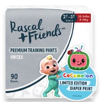 Walmart Rascal + friends cocomelon training pants offer