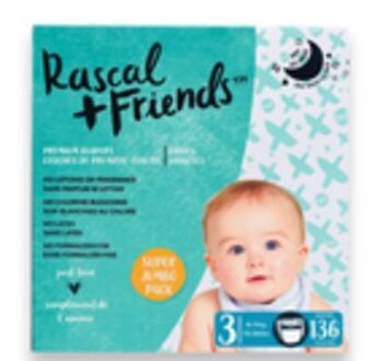 Walmart Rascal + friends jumbo box diapers offer