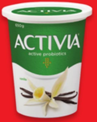 Walmart Activia yogurt tubs offer