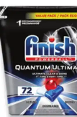 Walmart Finish quantum ultimate detergent tabs offer