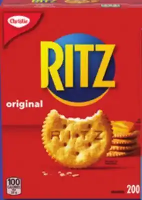Walmart Ritz original crackers 200 g offer