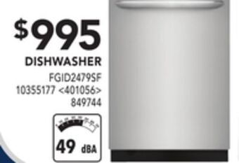 Lowe's Frigidaire gallery dishwasher offer