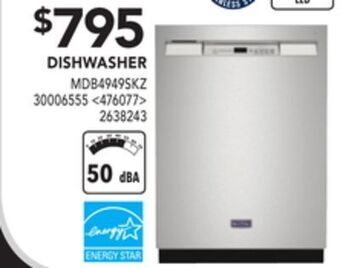 Lowe's Maytag dishwasher offer