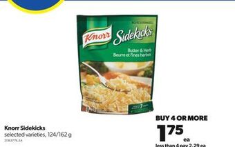 Real Canadian Superstore Knorr sidekicks, 124/162 g offer