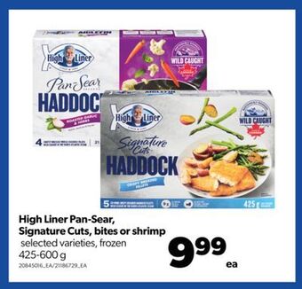Real Canadian Superstore High liner pan-sear, signature cuts, bites or shrimp, 425-600 g offer