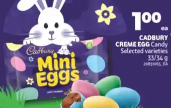 Real Canadian Superstore Cadbury creme egg candy, 33/34 g offer
