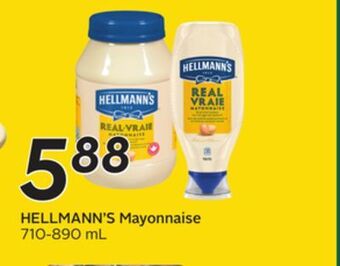Sobeys Hellmann's mayonnaise offer
