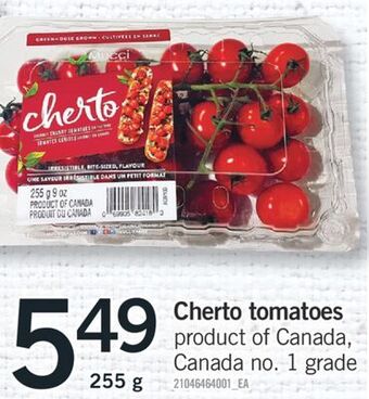 Fortinos Cherto tomatoes, 255 g offer