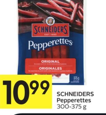 Foodland Schneiders pepperettes 300-375 g offer