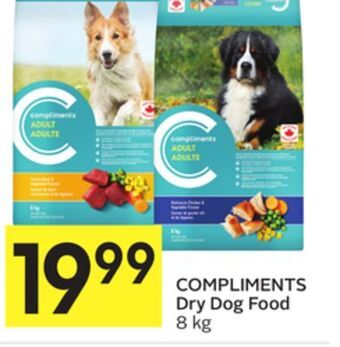Foodland Compliments dry dog food offer