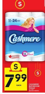Food Basics Cashmere bathroom tissue offer