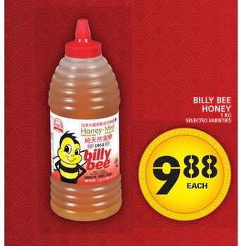 Food Basics Billy bee honey offer
