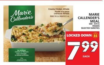 Food Basics Marie callender's meal offer