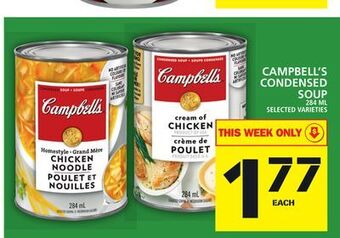 Food Basics Campbell's condensed soup offer