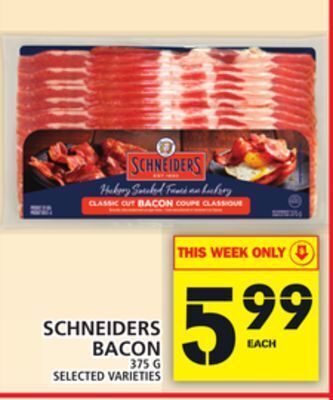Food Basics Schneiders bacon offer