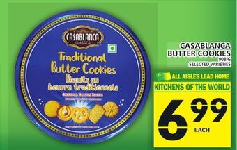 Food Basics Casablanca butter cookies offer
