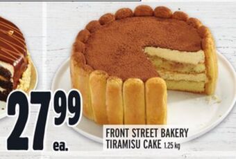 Metro Front street bakery tiramisu cake offer