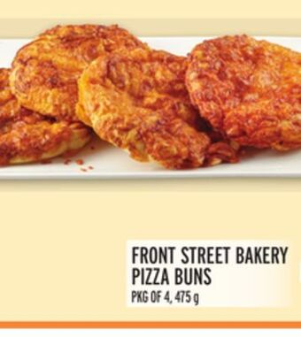 Metro Front street bakery pizza buns offer