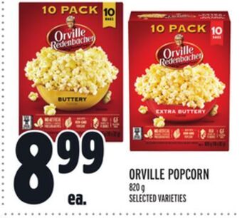 Metro Orville popcorn offer