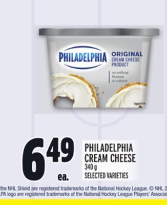Metro Philadelphia cream cheese offer