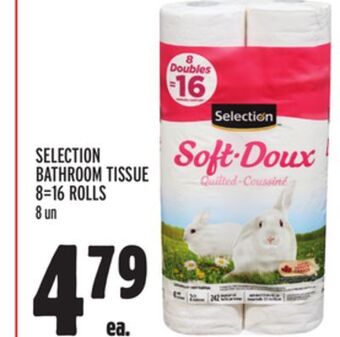 Metro Selection bathroom tissue offer