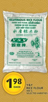 Food Basics Y&y rice flour offer