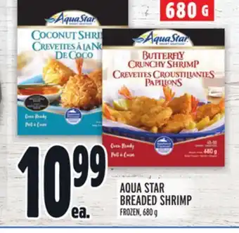Metro Aqua star breaded shrimp offer