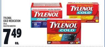 Metro Tylenol cold medication offer