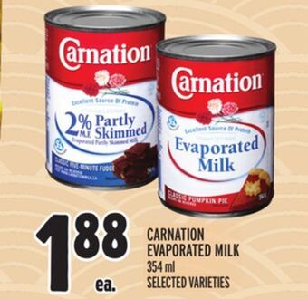 Metro Carnation evaporated milk offer
