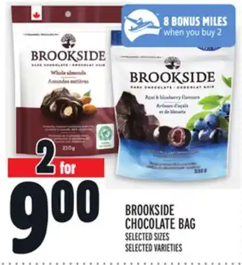 Metro Brookside chocolate bag offer