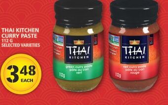 Food Basics Thai kitchen curry paste offer