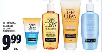 Metro Neutrogena skin care offer