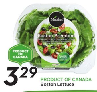 Sobeys Boston lettuce offer