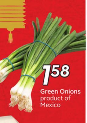 Sobeys Green onions offer